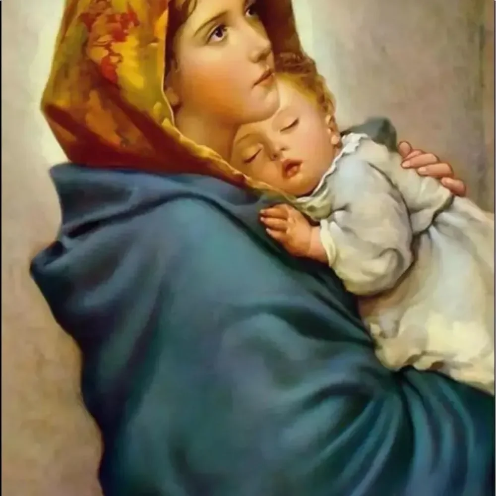 MARY & Baby Jesus Diamond Painting!!